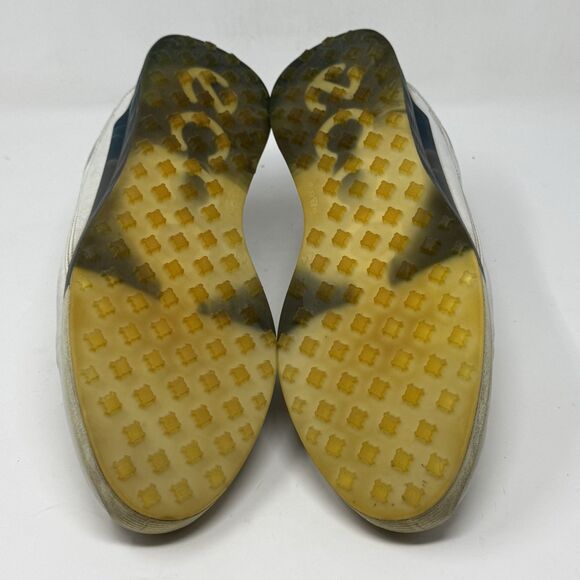 ECCO S Three GoreTex Golf Shoes Mens 10 - 10.5 EU 44 White Leather Spikeless main image 13